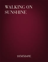 Walking on Sunshine SAA choral sheet music cover